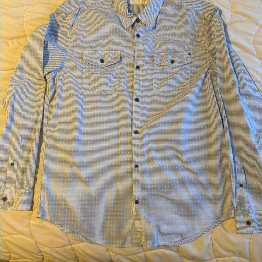 Calvin Klein Jeans Light Blue Casual Shirt M